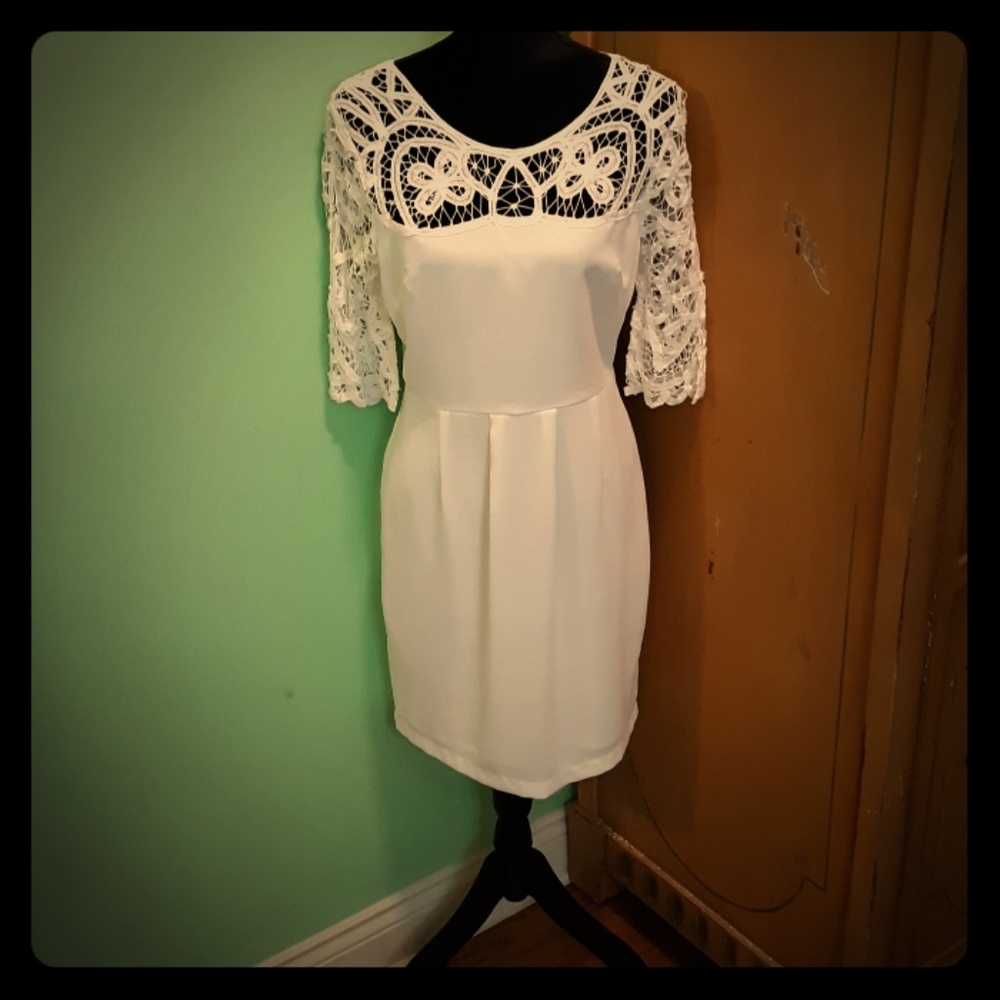 White dress